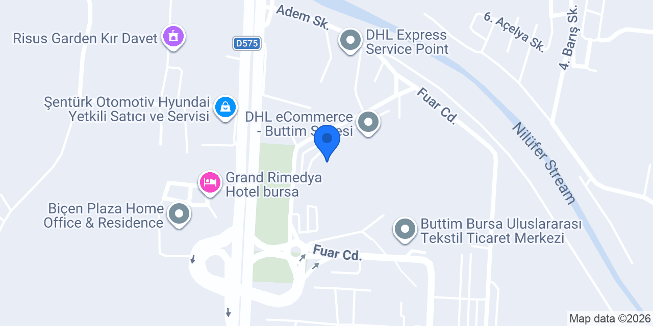 Aras Kargo Buttim Cep Şubesi konumu