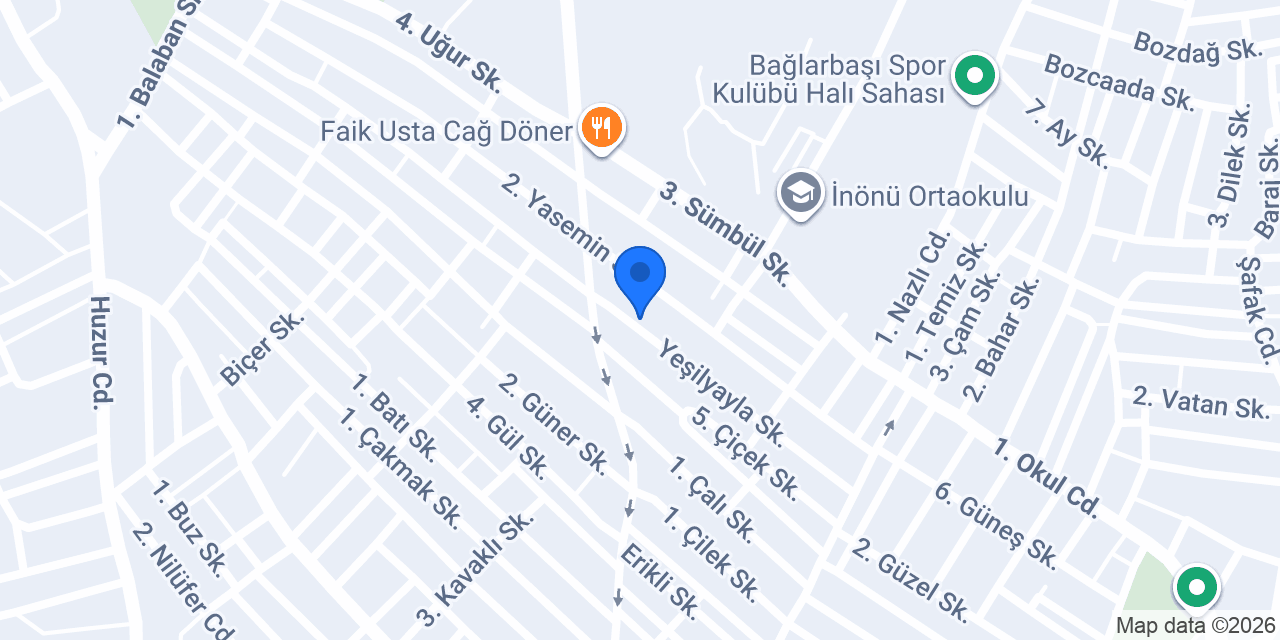 Yalçın Halı Yıkama konumu