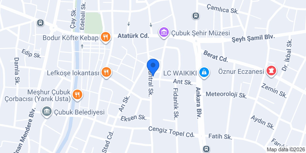 RAVZA EMLAK konumu