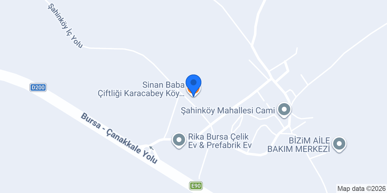 Sinan Baba Çiftliği Karacabey Köy Kahvaltısı konumu