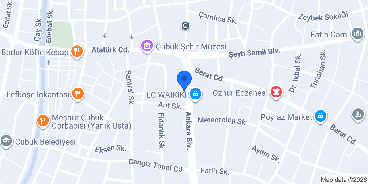 Erdinç mobilya inş. konumu