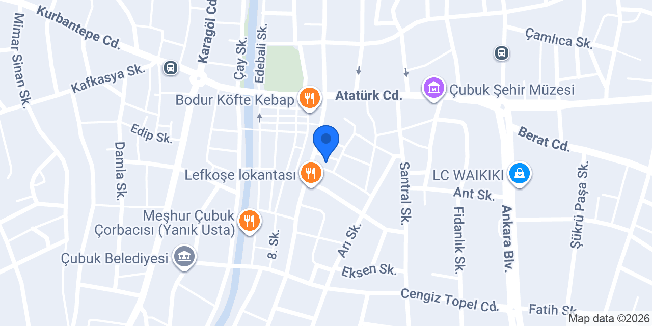 Çubuk Abad Veteriner Kliniği konumu