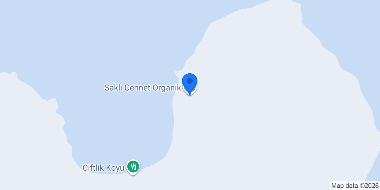 Saklı Cennet Organik konumu