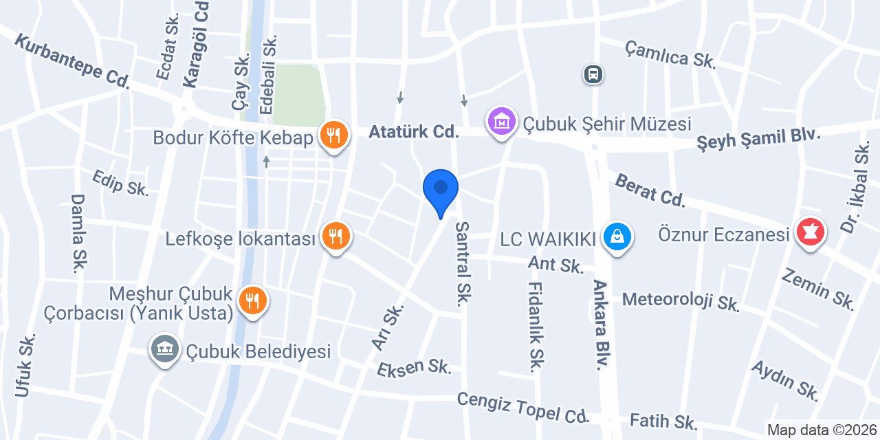 PACLİFE TEMİZLİK ÜRÜNLERİ konumu