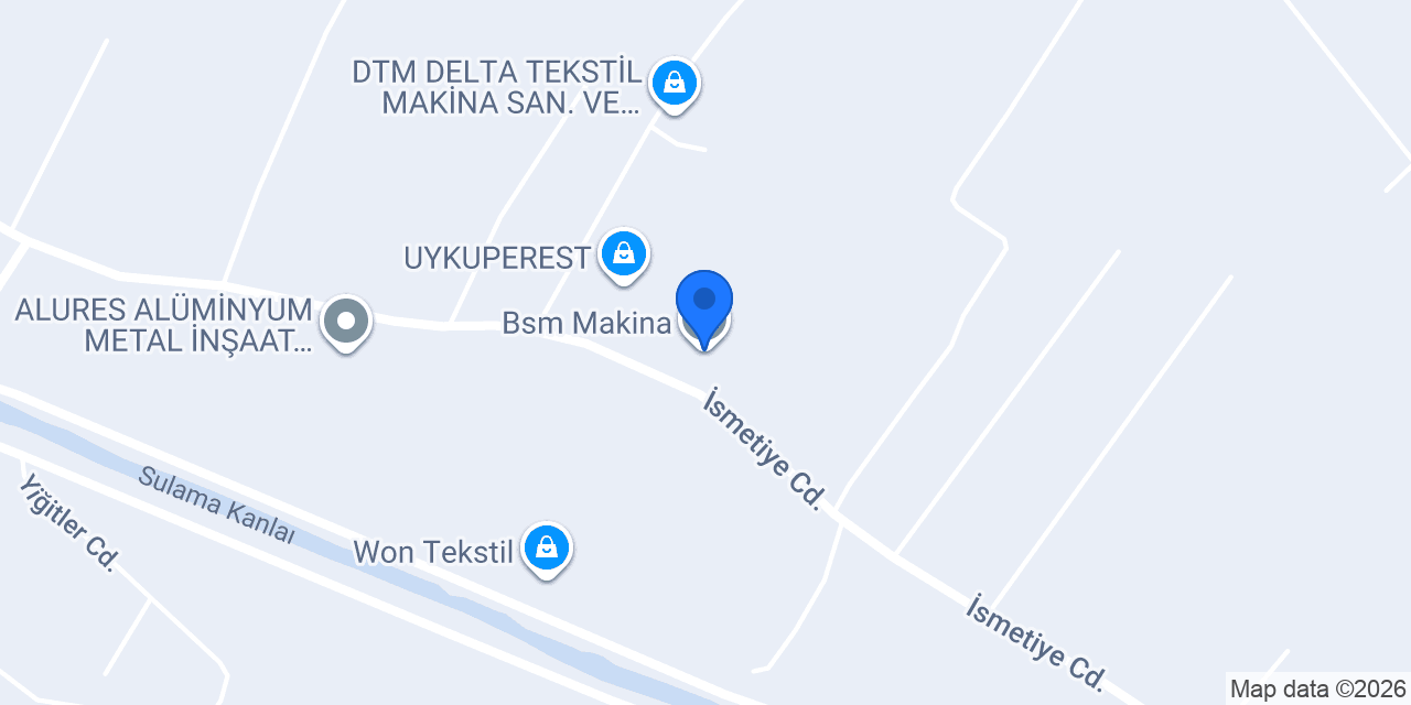 Bsm Makina konumu