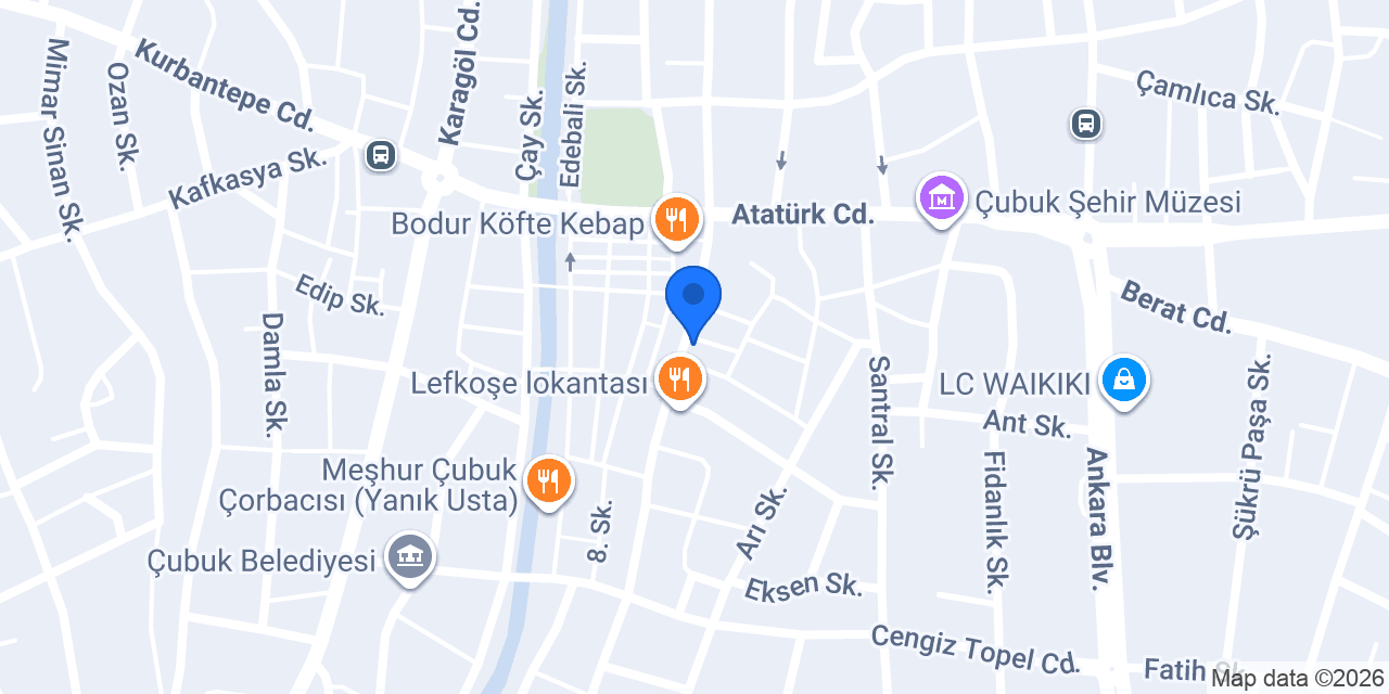 Akin Lokantasi konumu