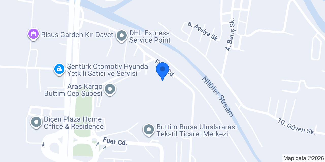 Bursa 33. Noterliği konumu