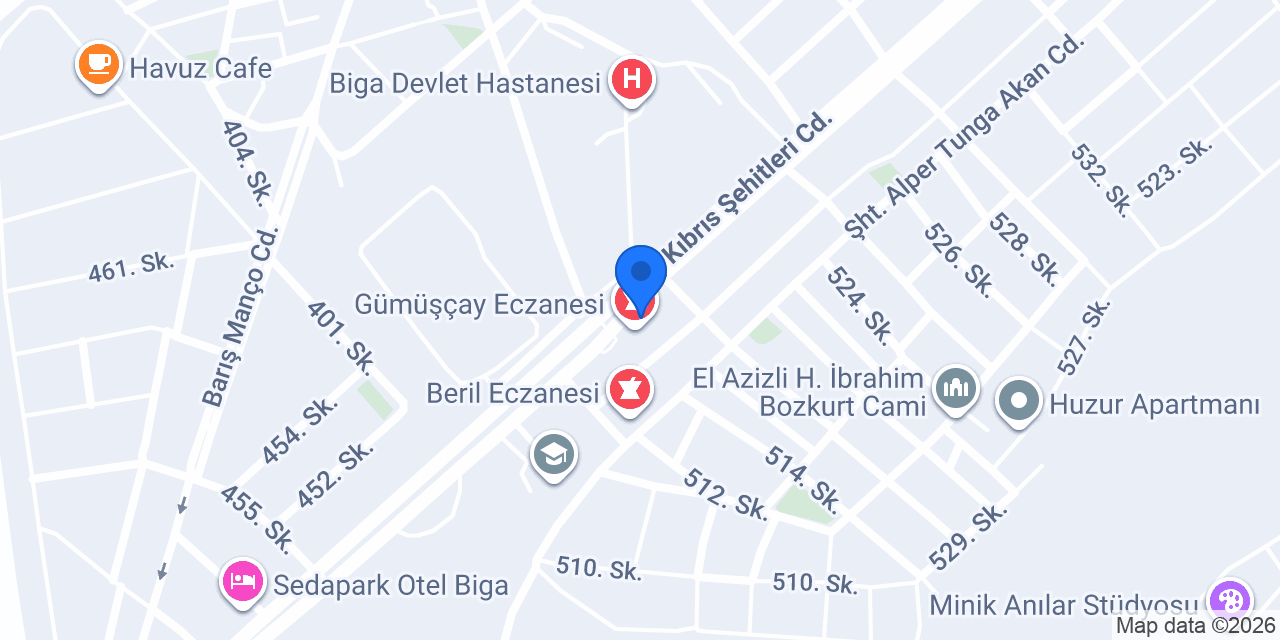 Yaşam Medikal konumu