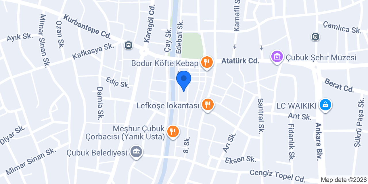YSF MAKİNA konumu
