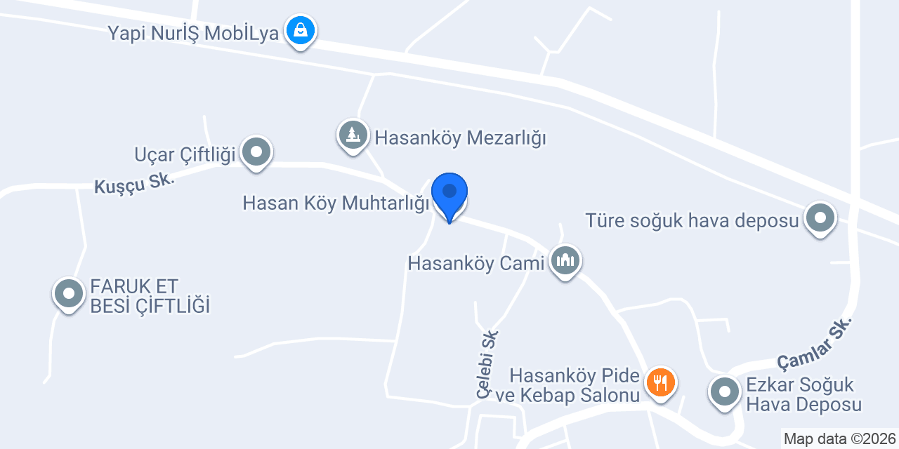 Hasan Köy Muhtarlığı konumu