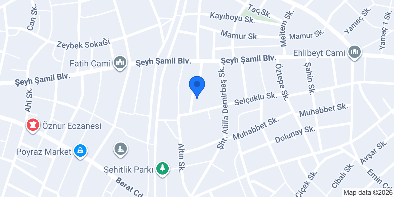 Çubuk Vidanjör konumu