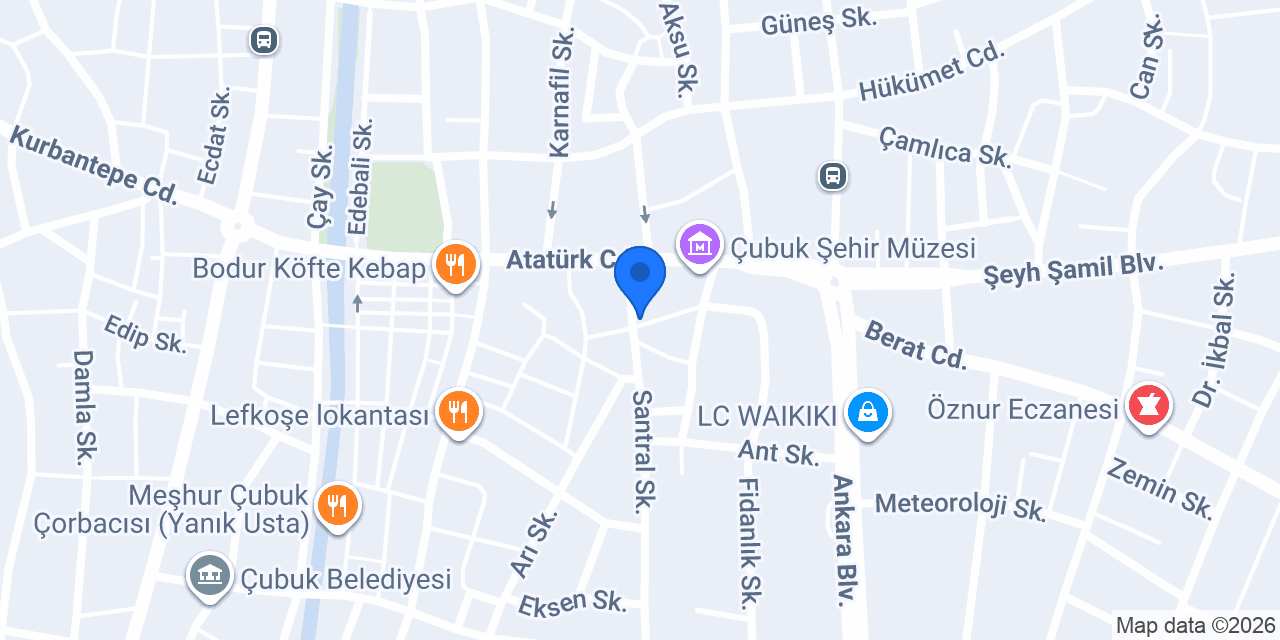 Aykın inşaat yapı market konumu