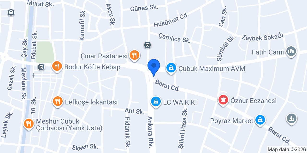 GÜL ECZANESİ konumu