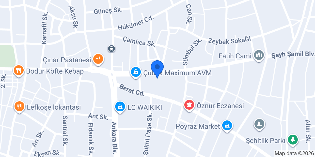 Tekin Süpermarket konumu