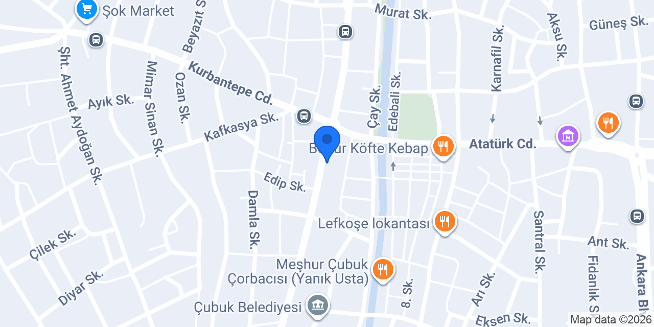 Yusuf Öztürk Erkek Kuaförü konumu