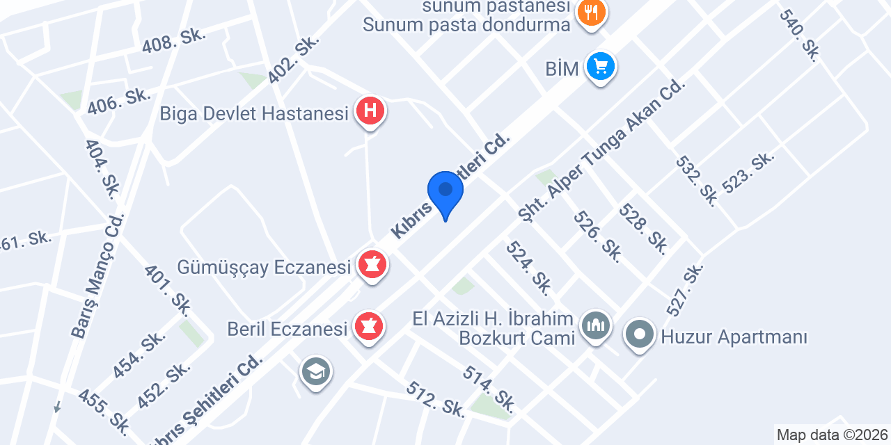 Akik Döner kebap ızgara konumu