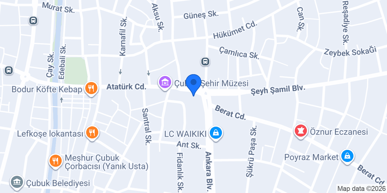 AVUKAT EDANUR YILDIZ konumu