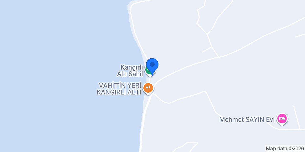 Kangırlı altı İskele cafe konumu