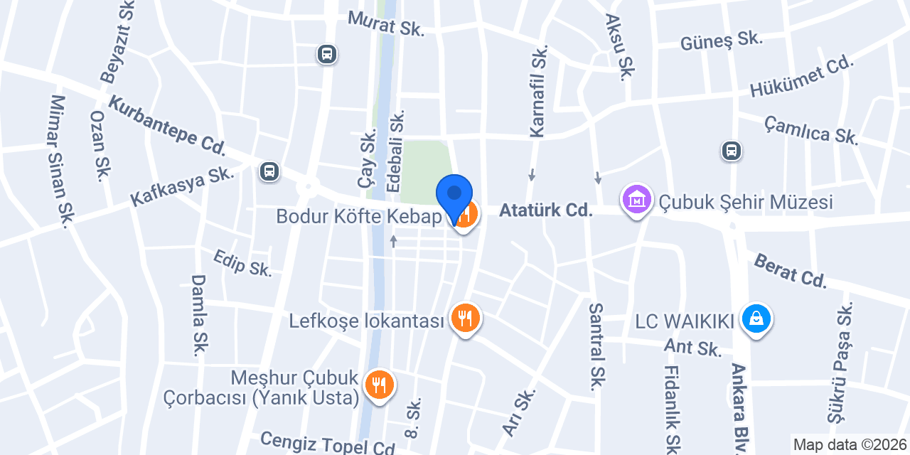 Öztürk Hukuk Bürosu | Çubuk Avukat konumu
