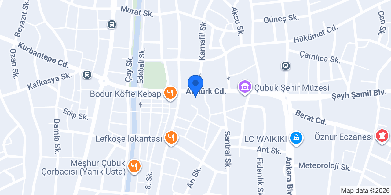Kuzey Döner konumu