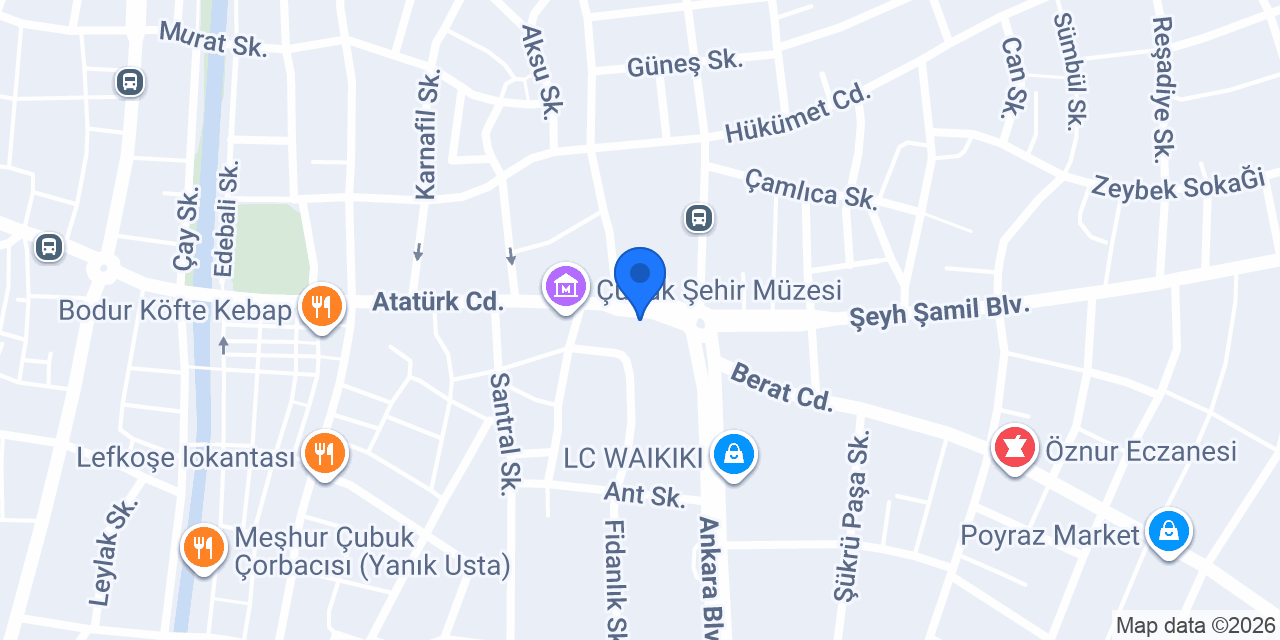 Atasun Optik konumu