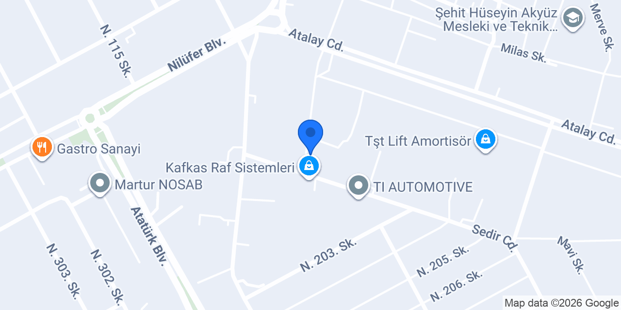 Aydemir Metal konumu