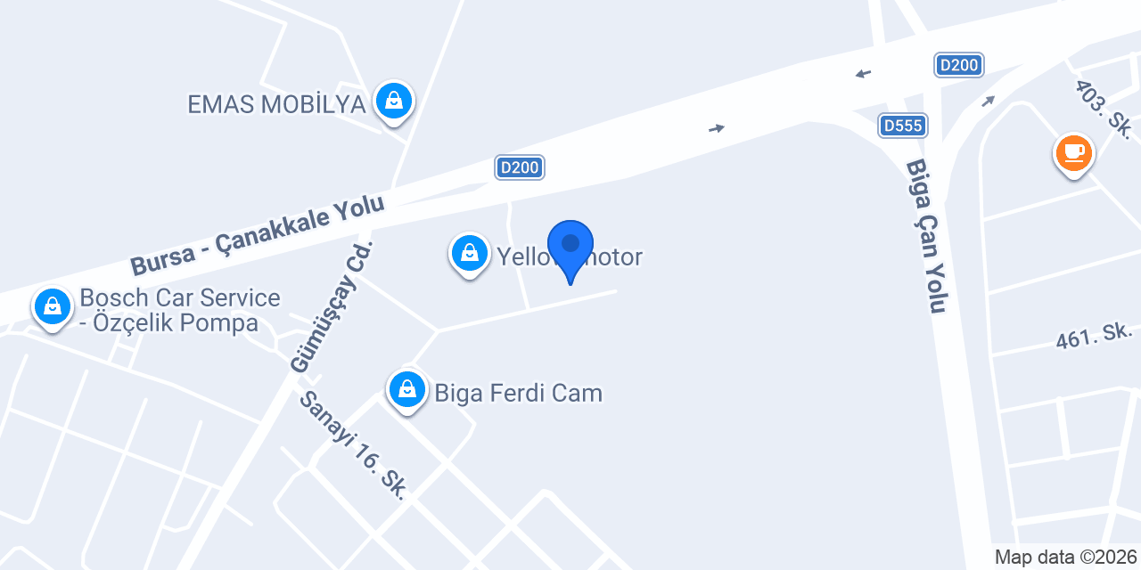 HEY Endüstri Kimya San. Tic. Ltd. Şti. konumu
