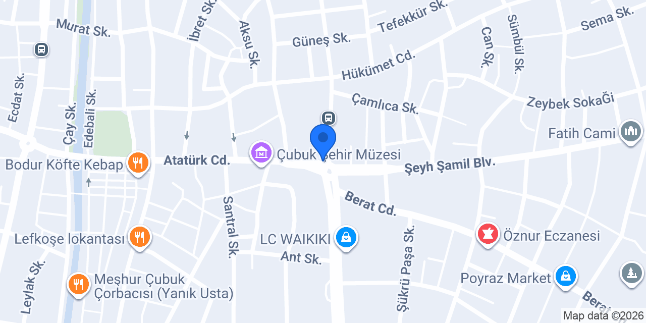 Demirhan Hukuk & Danışmanlık Bürosu konumu