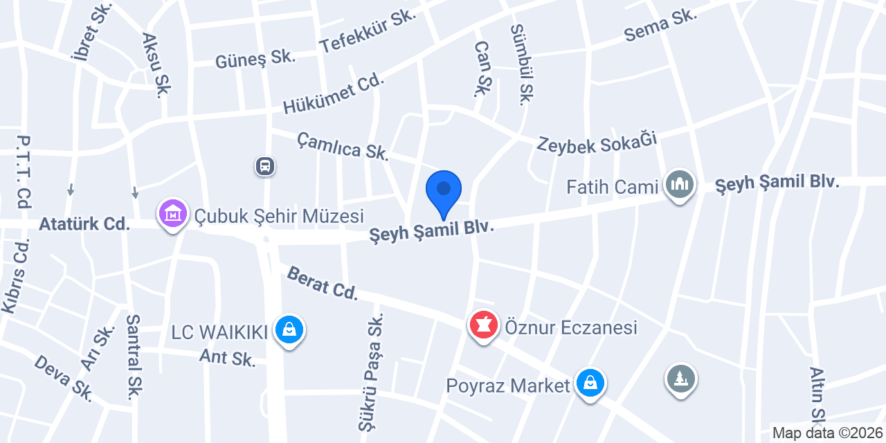 Mrz Ayakkabı konumu