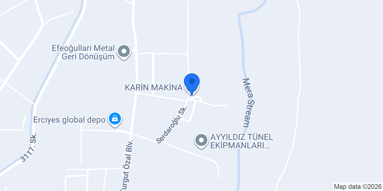 KARİN MAKİNA konumu