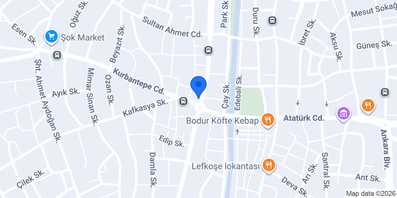 Aktan Eczanesi konumu