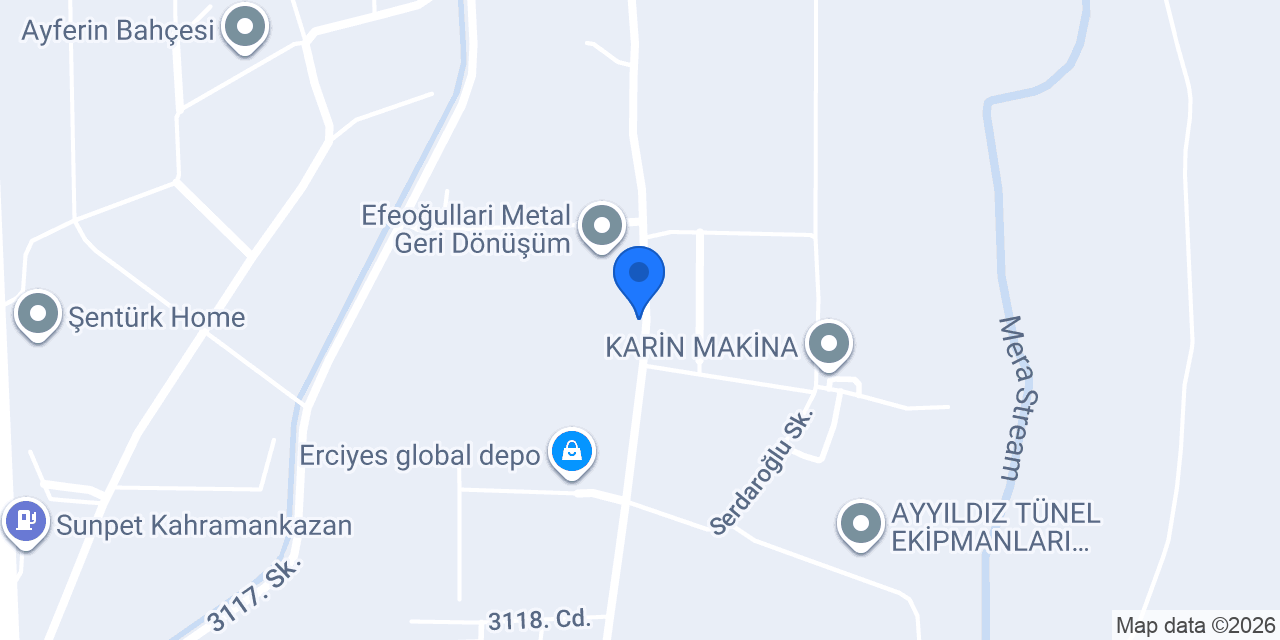 Alphy Endüstri Karbon konumu