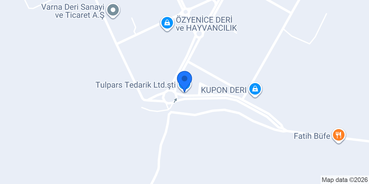Tulpars Tedarik Ltd.şti konumu
