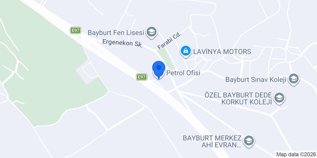 Petrol Ofisi konumu