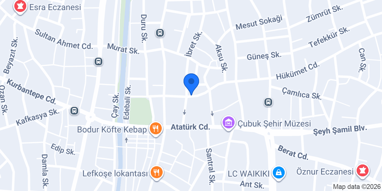Çubuk Esans konumu