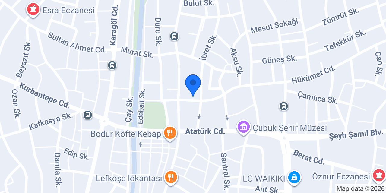 Onurlu Sürücü Kursu konumu
