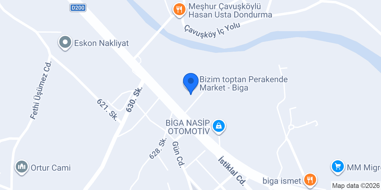 CHN TARIM SAN. TİC. LTD. ŞTİ. BİGA ŞUBESİ konumu