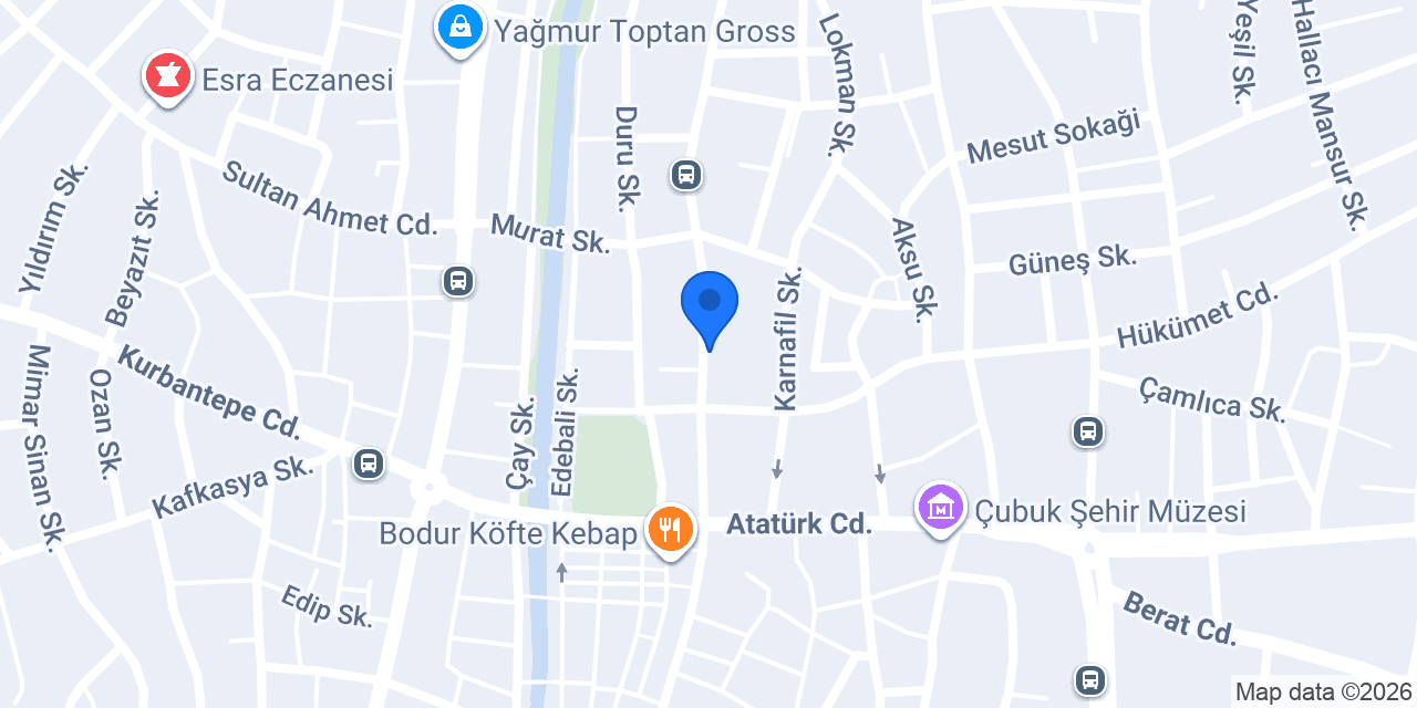 Çubuk Taksi (7/24) konumu
