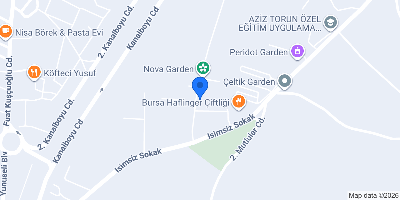 Tuna & Ozan Çiftliği konumu