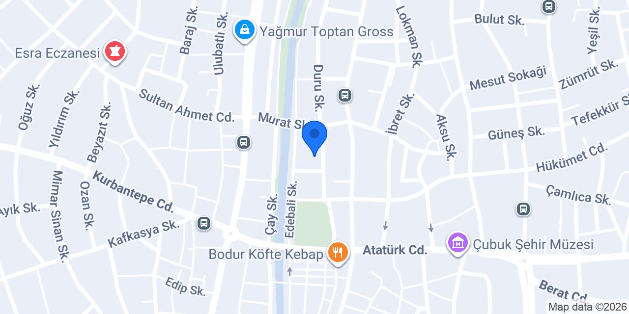 Çubuk Halk Eğitim Merkezi konumu