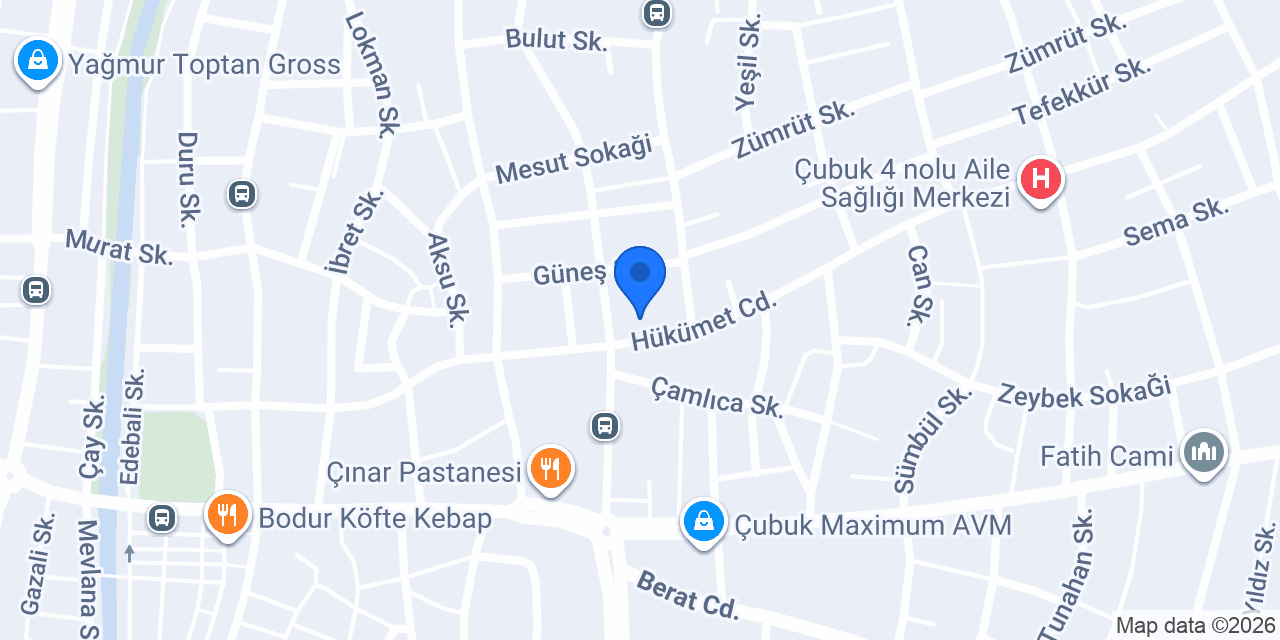 ZŞ BUTİK konumu
