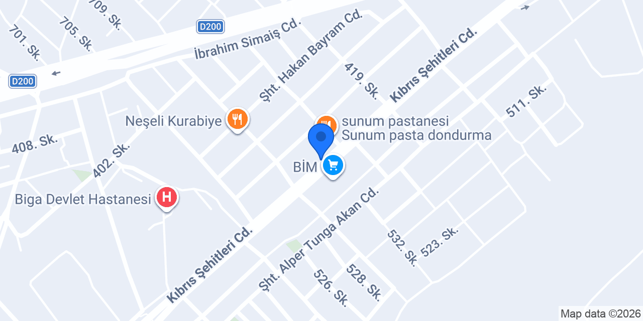 BOSS 17 CAFE konumu