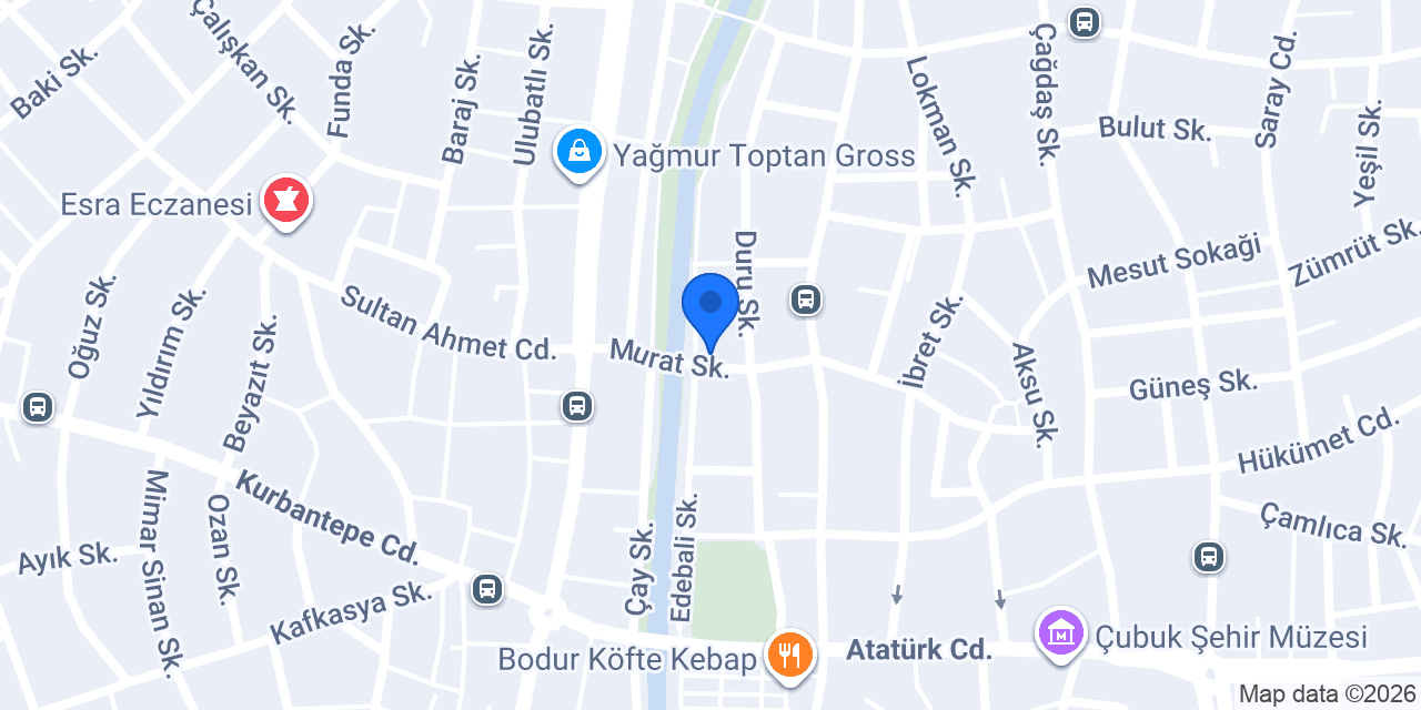 Çubuk Verem Savaş Dispanseri konumu