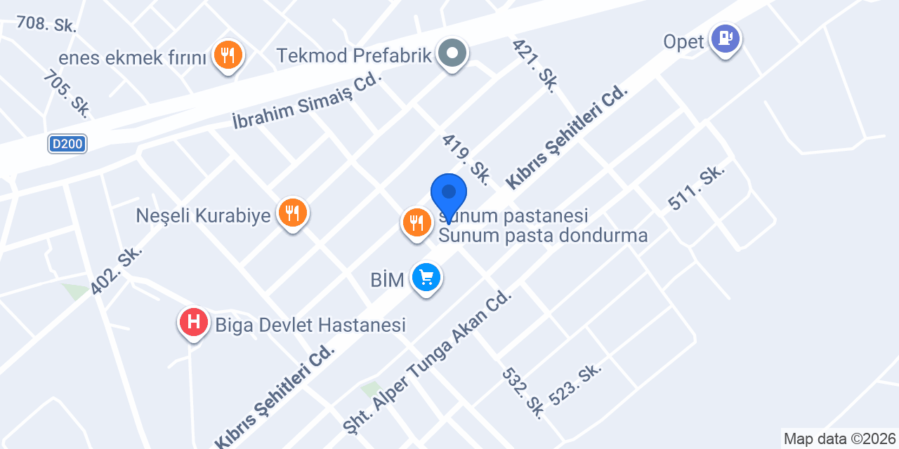 Cesur Yapı Nalbur konumu