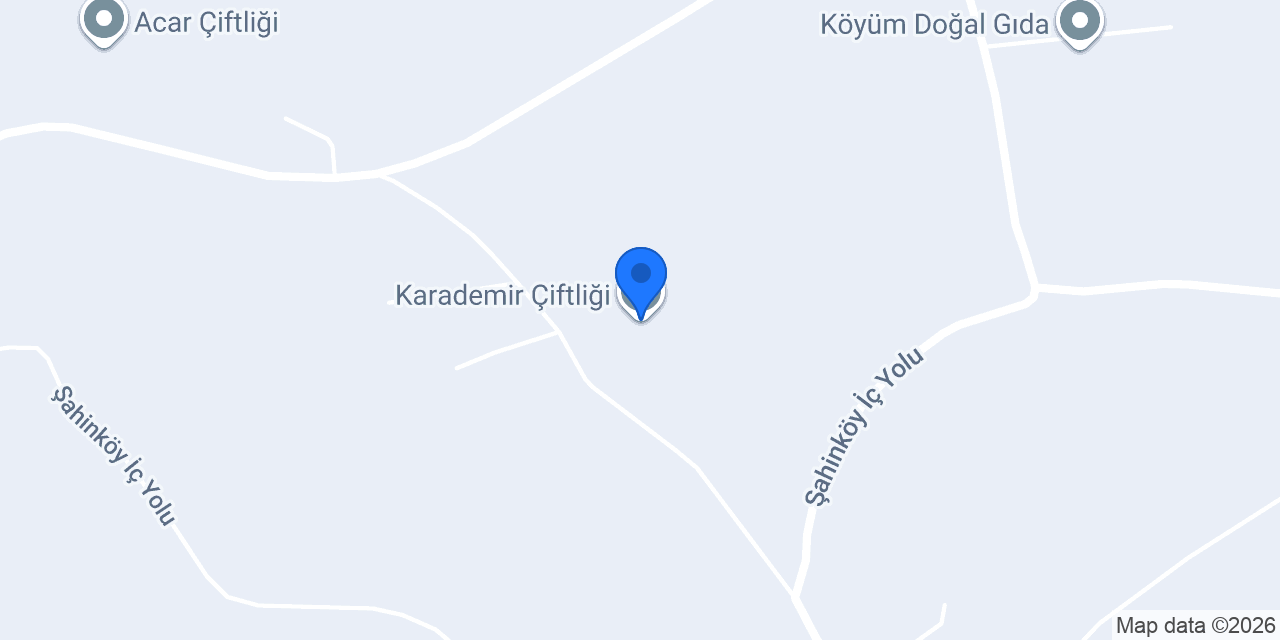 Karademir Çiftliği konumu