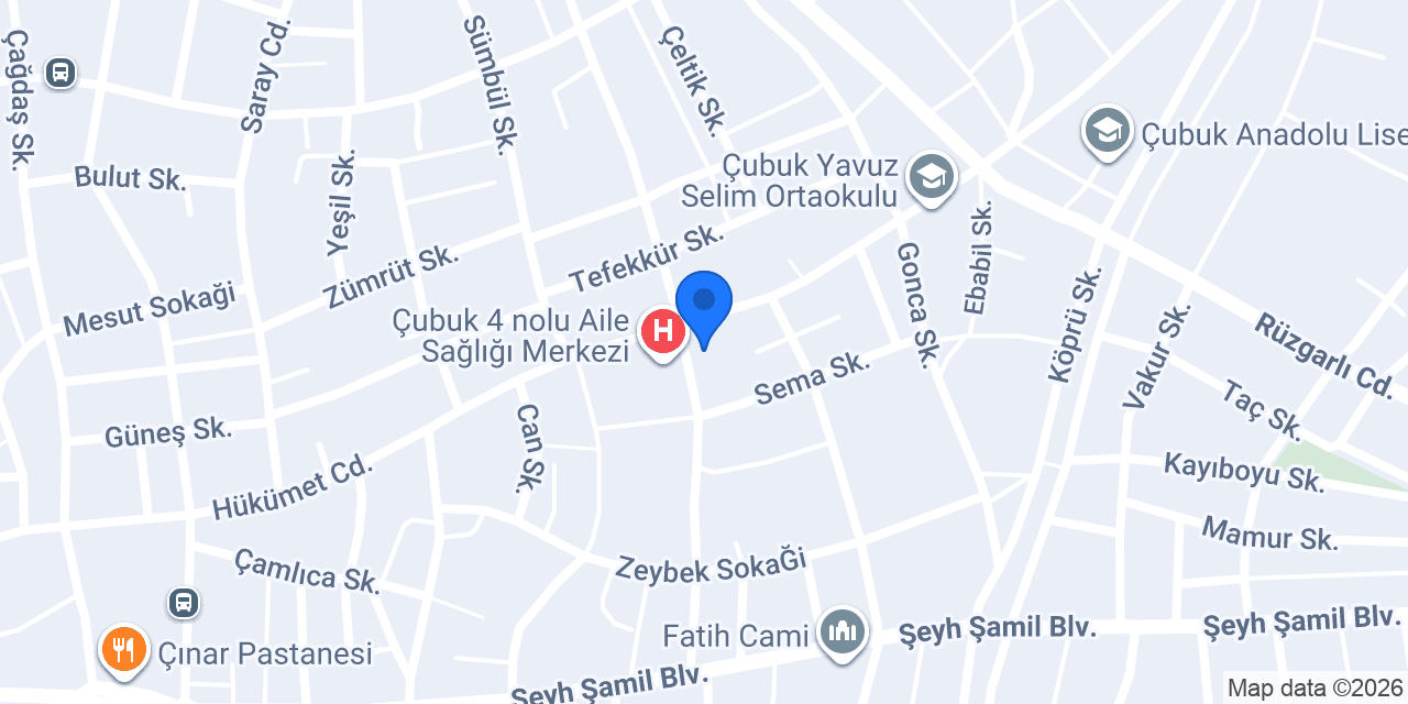 Poyraz Eczanesi konumu