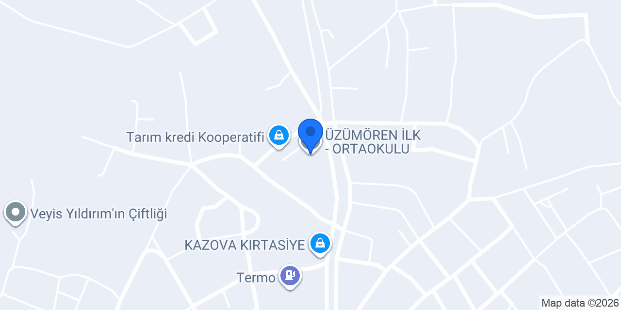ÜZÜMÖREN İLK - ORTAOKULU konumu