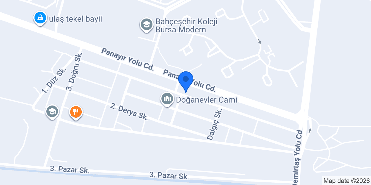 BERRAK IZGARA SALONU konumu