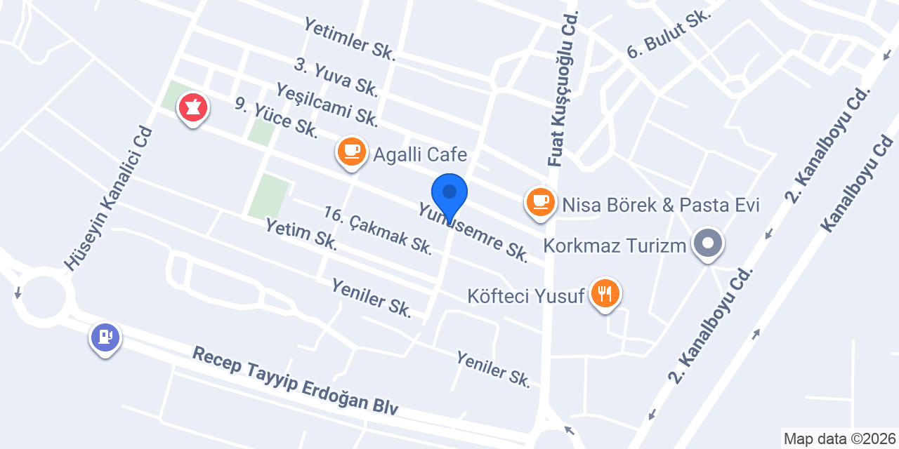 Öz Antep Künefe konumu