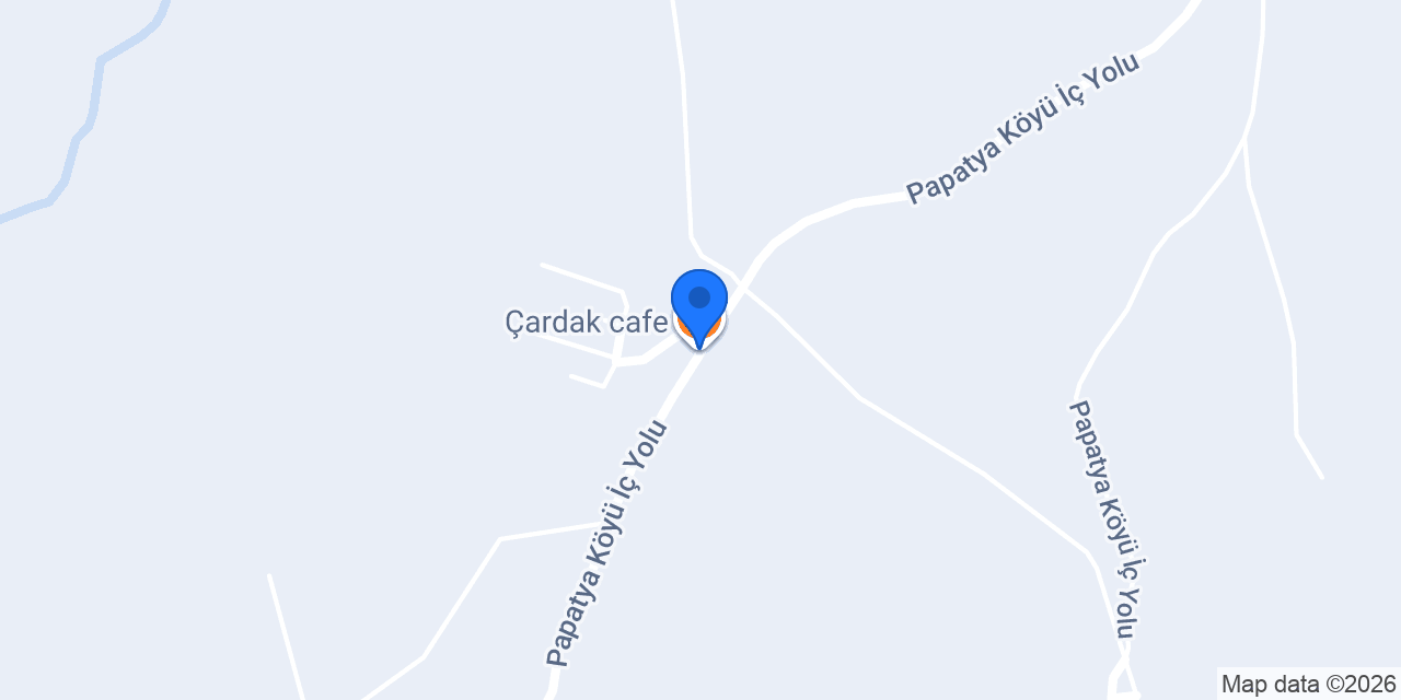 Çardak cafe konumu